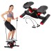 XUANZEE Steppers for Exercise at Home, Mini Stepper with with Resistance Bands,330lb Weight Capacity Stair Stepper Machine for Home Gym Workout
