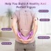 XUANZEE Pelvic Floor Muscle Repair Trainer, Inner Thigh Exerciser, Leg/Arm/ Hip Shaping or Strength Training Workout Equipment for Women